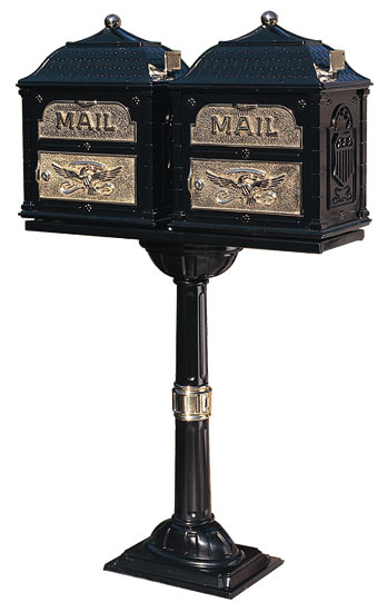 Classic Mailboxes with Double Pedestal Post Product Image