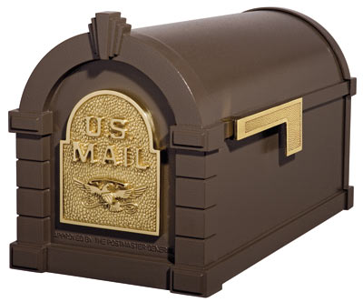 Gaines Keystone Post Mount Locking Mailbox Product Image