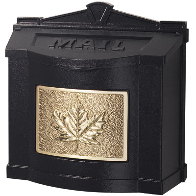 Gaines Maple Leaf Locking Wall Mount Mailbox Product Image