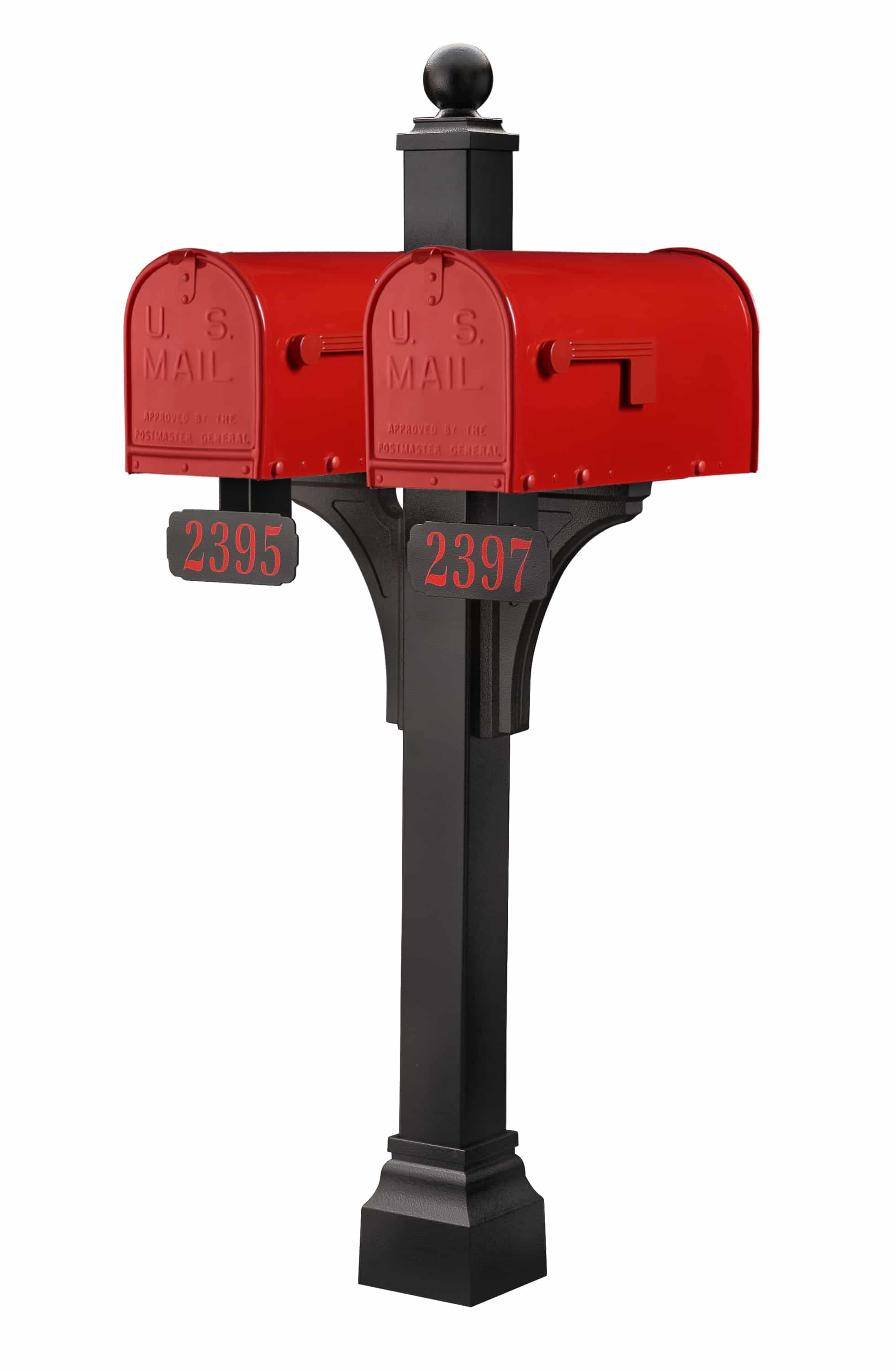 Janzer Mailboxes with Dual Mount Decorative Post Product Image