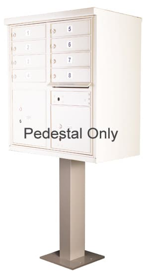 Pedestal for 8-12 Door CBU Cluster Box Units – 91129 Product Image