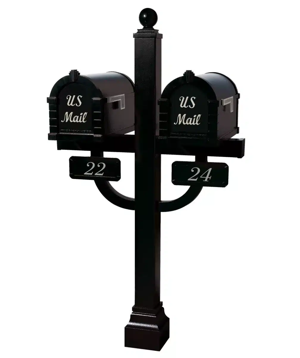 Keystone Signature Series Mailboxes with Double Deluxe Post Product Image