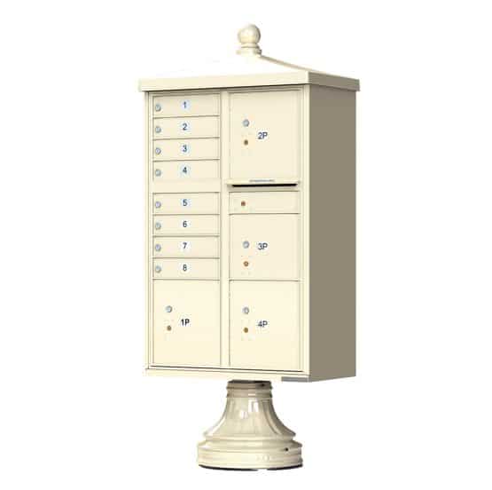 Florence CBU Cluster Mailbox – Vogue Accessories Kit, 4 Parcel Lockers Product Image