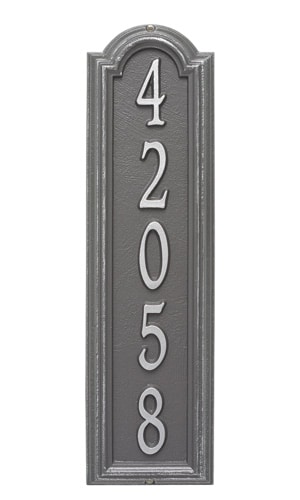 Whitehall Manchester Vertical Address Plaque Product Image