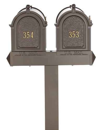 Buy Whitehall Custom Mailbox and Post Package at Mailboxworks